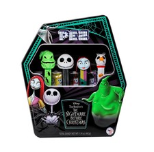 PEZ 'The Nightmare Before Christmas' Gift Set in Tin - Jack Sally Zero Halloween