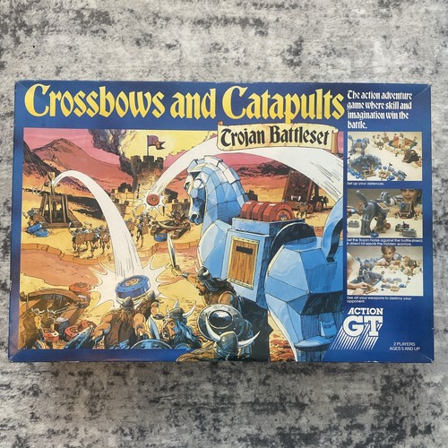Crossbows and catapults trojan - catapults,