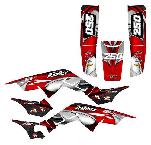 Honda trx 250r graphics kit - honda,