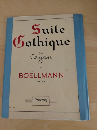 Church organ manuscript suite - church,