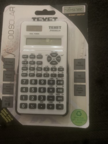 Texet fx1500 solar scientific - texet,