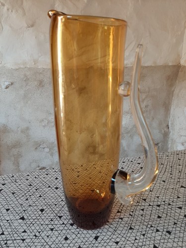 Krosno amber fine glass - amber,