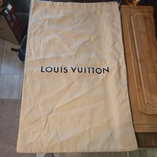 Louis Vuitton Dust Bag x 2 - approx size 48cm x 30cm - excellent condition