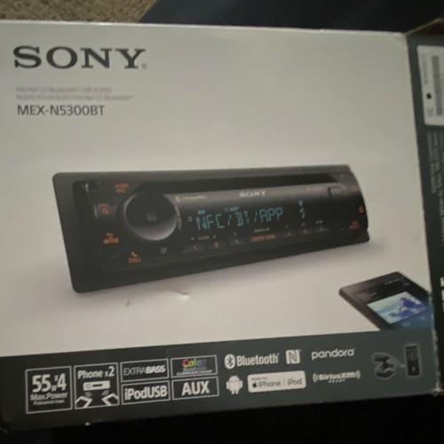 Sony mex n5300bt built - mex-n5300bt, dual