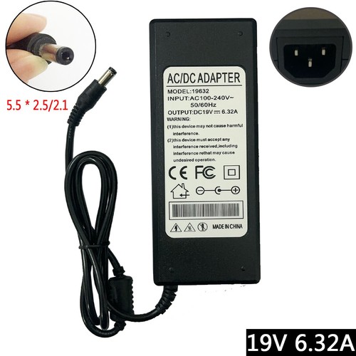 19v 32a power supply - 6.32a, for