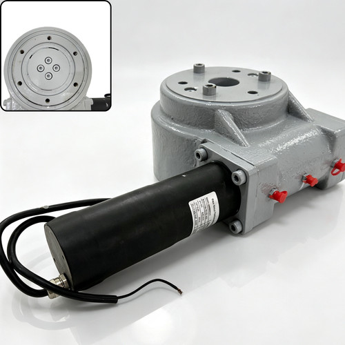 Dc24v worm gear slewing drive - gear,