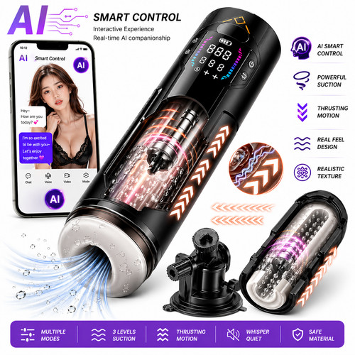 Automatic male sucking - automatic,