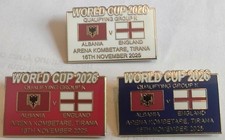 World Cup 2026 ~ Albania v England ~ Match Day Badge