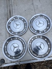 4 Mercedes Benz Wheel Trims Covers 13 Inch Aluminium