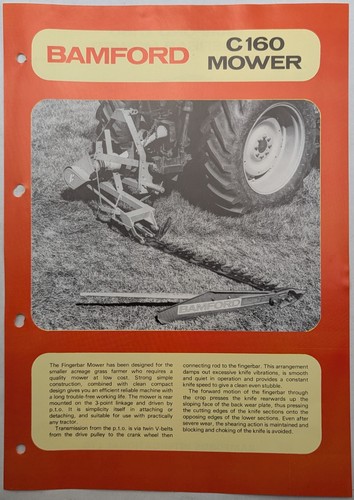 Original bamford c160 - original,