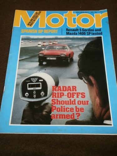 Motor magazine renault 5 - motor,