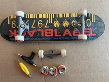 Black Label Tech Deck Handboard  vintage And Extra Wheels