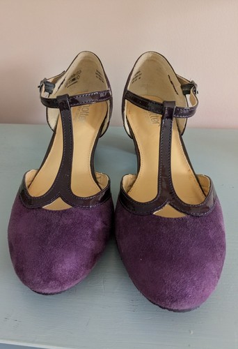 Hotter plum purple suede - hotter, plum/purple