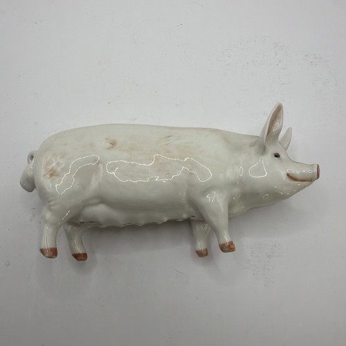 Beswick pig champion - pig, wall