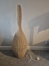 Woven Rattan Floor Lamp