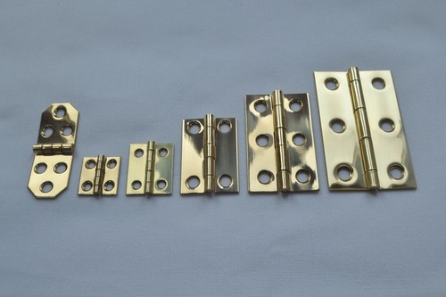 Polished solid brass butt - solid,