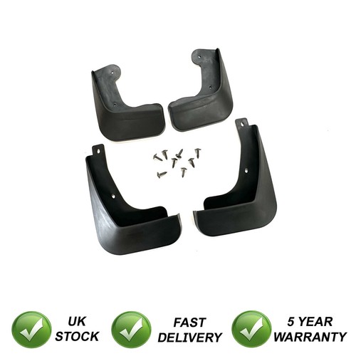 Full set rubber mudflaps - set,