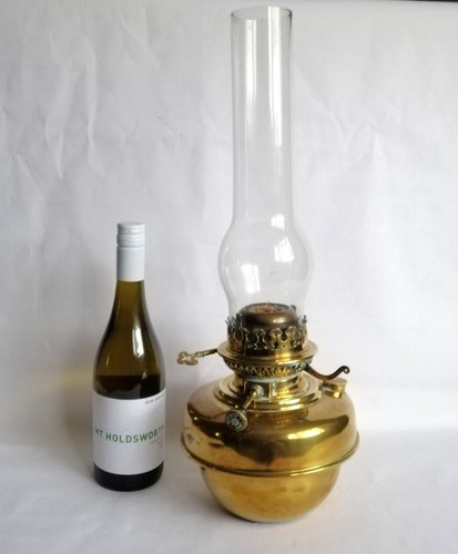 Large victorian oil - large, lamp