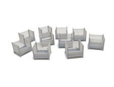 OO Gauge Metal Stillage Cages