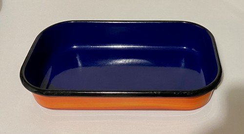 Vintage silit orange and blue - vintage,