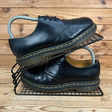 Dr Martens 1461 Shoes Womens Size UK 4 Black Leather Emo Punk Mary Jane DM