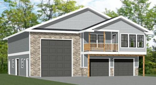 44x48 apartment with car - 44x48,