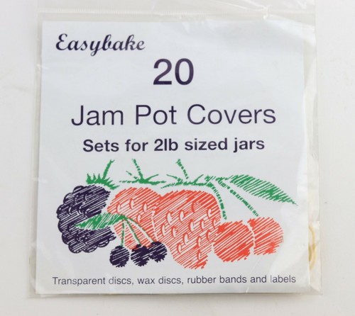 Easybake jam pot covers for - easybake,