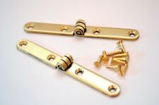 Writing Slope Hinges / Strap Hinges - Solid Brass - Prokraft WSH