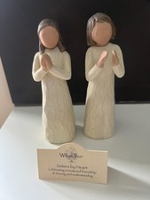 Willow Tree Angel of Sisters by Heart Figurines 5.5” Susan Lordi 1999 