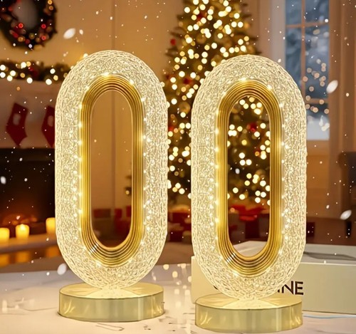 2pcs elegant crystal design - crystal,