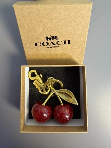 Coach red cherry - bag, charm
