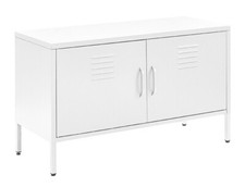 Metal TV Stand Cabinet Retro