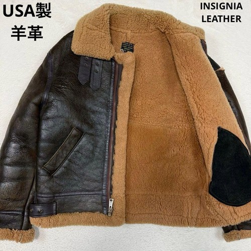 Insignia leather flight - insignia, b-3