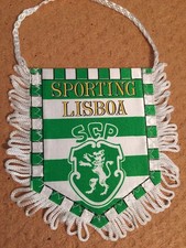 Vintage SPORTING LISBON football Pennant