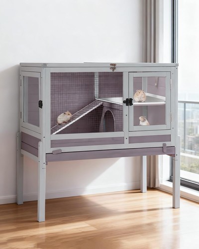 Guinea pig rabbit cage indoor - cage,