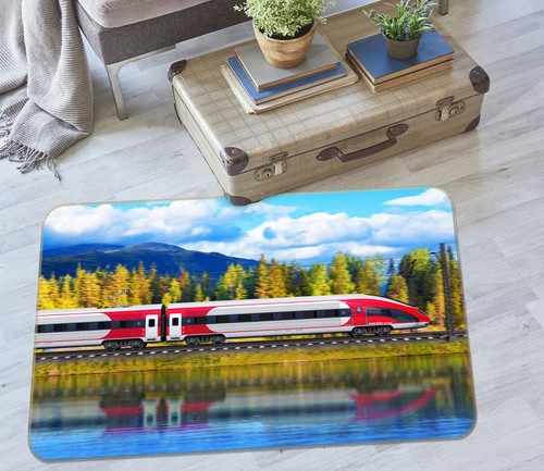 Train woods river - 3d,