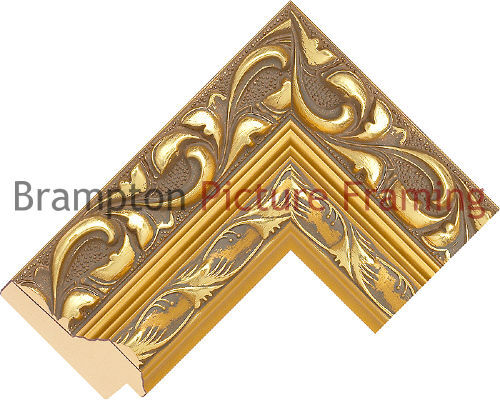 75mm wide gold - 75mm,