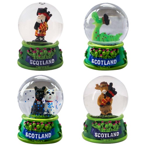 Waterball snow globes - waterball, scottish