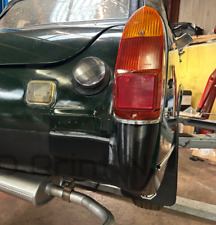 Rear Light Smoother Cowls & Bumperette kit for rubber bumper delete - MG Midget