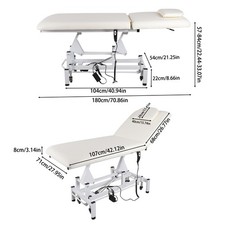 Adjustable Electric Beauty Therapy Salon Treatment Massage Table Couch Chair Bed