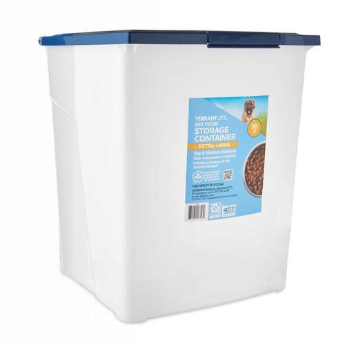 Plastic dog food storage - dog,