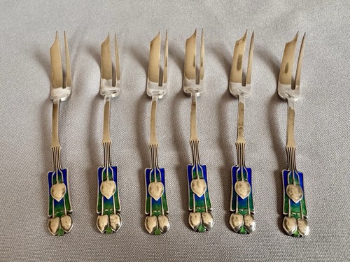 Liberty cymric cake forks - liberty, co