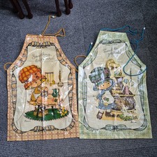 2 x Vintage 1960s 1970s Minky