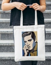 Elvis Presley Tote Bag