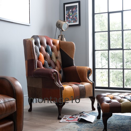Lorton patchwork leather - patchwork,
