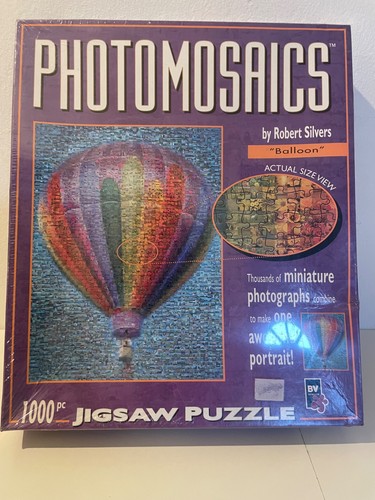 Photomosaics balloon jigsaw - photomosaics,