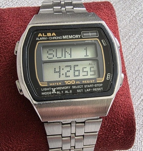 Rare vintage seiko alba memory - rare,