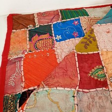 Indian Handcrafted Patchwork Tapestry Wall Hanging 38 x 58 in