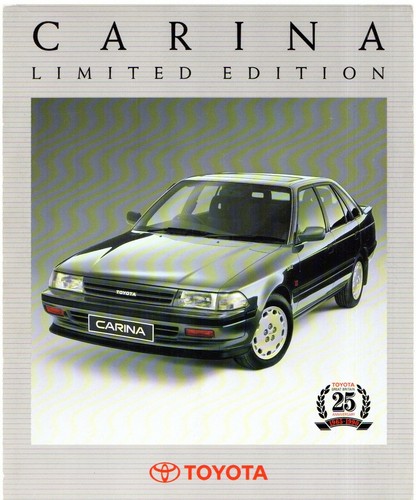 Toyota carina limited edition - toyota,