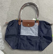 Longchamp Le Pliage tote bag Travel Bag Nylon Handbag Large Navy - FAST SHIPPING